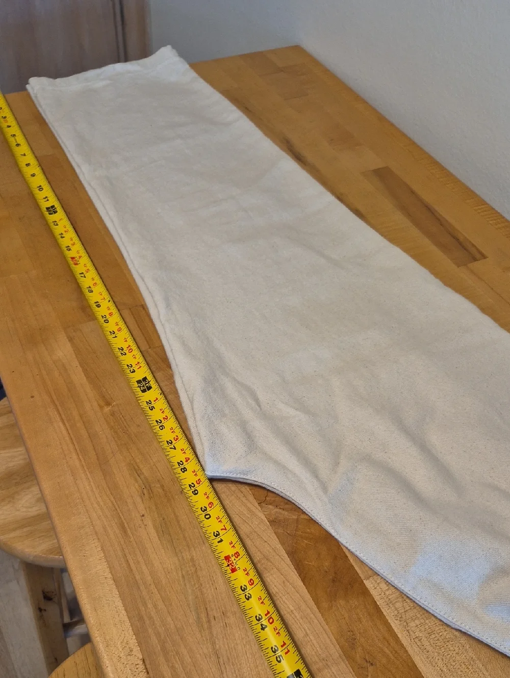 PacSun Straight 100% Cotton Pants Cream Tan - Picture 9 of 12